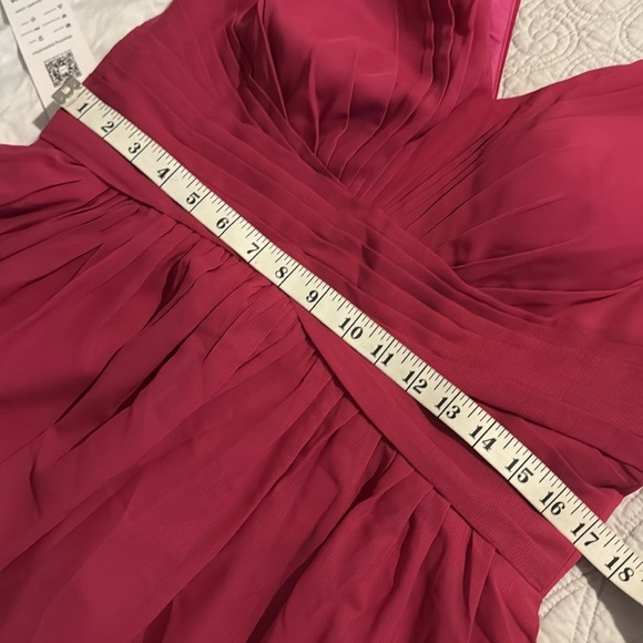 Lavetir Elegant Pink Chiffon Evening Gown - Picture 10 of 10